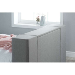 Birlea Plaza King Tv Bed Frame In Grey - thumbnail 4
