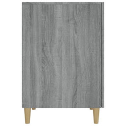 Berkfield Desk Grey Sonoma 140X50X75 Cm Engineered Wood - thumbnail 8
