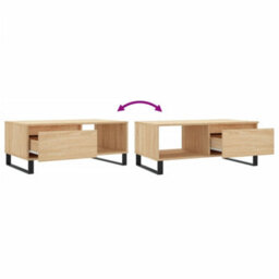 Berkfield Coffee Table Sonoma Oak 90X50X36.5 Cm Engineered Wood - thumbnail 9