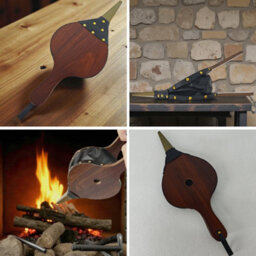 Thorness Fire Bellows 40Cm Traditional Style Log Fire Air Blower For Wood Burners - thumbnail 7