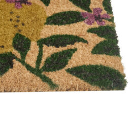 Beliani Doormat Tazlina Multicolour 50 X 80 Cm Lemon Coir - thumbnail 5