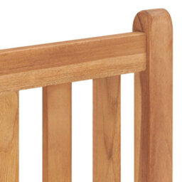 Berkfield 5 Piece Garden Dining Set Solid Teak Wood - thumbnail 8