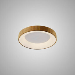 Luminosa Lighting Luminosa Niseko Ring Ceiling 45Cm 30W Led, 3000K, 2250Lm, Wood, 3Yrs Warranty - thumbnail 2