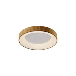 Luminosa Lighting Luminosa Niseko Ring Ceiling 45Cm 30W Led, 3000K, 2250Lm, Wood, 3Yrs Warranty - thumbnail 1