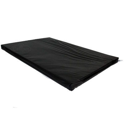 Actiaspet Xl Dog Bed Cage Crate Pet Waterproof Hygienic Bedding Tough Hardwearing Cushion Mat Black - image 1