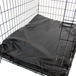 Actiaspet Xl Dog Bed Cage Crate Pet Waterproof Hygienic Bedding Tough Hardwearing Cushion Mat Black - thumbnail 4