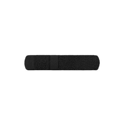 Ohs Luxury 100% Cotton Face Cloth Towel, 30 X 30Cm - Black - image 1