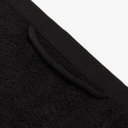 Ohs Luxury 100% Cotton Face Cloth Towel, 30 X 30Cm - Black - thumbnail 3
