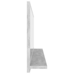 Walplus Bathroom Mirror Concrete Grey 90X10.5X37 Cm Engineered Wood - thumbnail 6