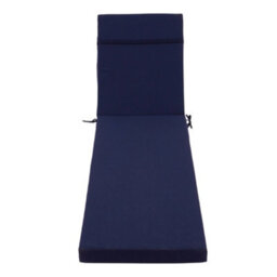 Thehotsale Supportive Resilient Leisure Comfortable Outdoor Sun Lounge Cushion Dark Blue 183Cm W X 54Cm D - thumbnail 5