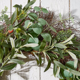 Dibor Traditional Green Summer Door Wreath Spring Wreath 60Cm - thumbnail 5