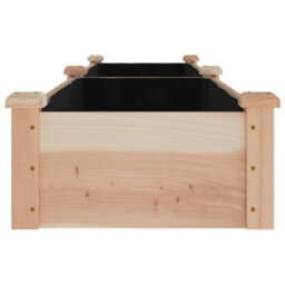 Berkfield Garden Raised Bed With Liner 240X45X25 Cm Solid Wood Fir - thumbnail 5