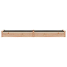 Berkfield Garden Raised Bed With Liner 240X45X25 Cm Solid Wood Fir - thumbnail 4