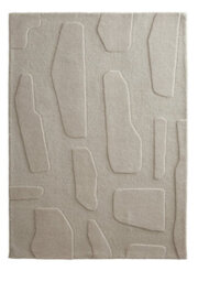 Origins Sculptured Stone Oatmeal Rug -160Cm X 230Cm - thumbnail 5