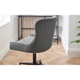 Oakham Executive Lochlan Office Chair In Grey Velvet - thumbnail 6