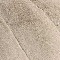 furn. Furn Empress Faux Fur Feather Filled Cushion, Oatmeal, 45 X 45Cm - thumbnail 4