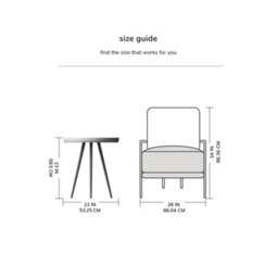 MH London Chervey Natural Solid Wood Side Table Round Side Table Living Room Bedside Large Side Table With Black Metal Legs - thumbnail 8