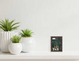 7X5 Walnut Picture Frame (12.7 X 17.8Cm) Poster, Photo, Artwork, Gallery Wall Or Print - thumbnail 2