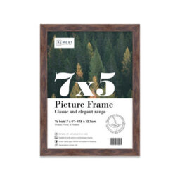7X5 Walnut Picture Frame (12.7 X 17.8Cm) Poster, Photo, Artwork, Gallery Wall Or Print - thumbnail 1