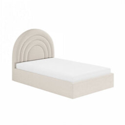 Flair Ava Small Double Ottoman Bed Cream Boucle - thumbnail 5
