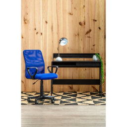 Orsina Ergonomic Dark Blue Home Office Chair, Comfortable Work From Home Chair, Movable Ergonomic Chair For Office - thumbnail 5