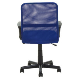 Orsina Ergonomic Dark Blue Home Office Chair, Comfortable Work From Home Chair, Movable Ergonomic Chair For Office - thumbnail 4