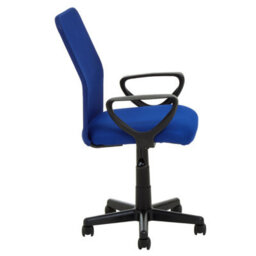 Orsina Ergonomic Dark Blue Home Office Chair, Comfortable Work From Home Chair, Movable Ergonomic Chair For Office - thumbnail 3