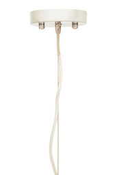 Orsina 6 Bulb Small Pendant Light, Chrome Finish Contemporary Lighting Fixture, Capsule-Shaped Crystal Panel Light - thumbnail 5