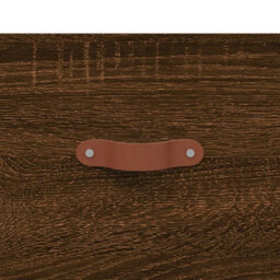 Berkfield Highboard Brown Oak 69.5X31X115 Cm Engineered Wood - thumbnail 9