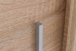 Arte Oak Sonoma Sliding Wardrobe H215Cm - Warm Woodgrain Storage Solution - thumbnail 7