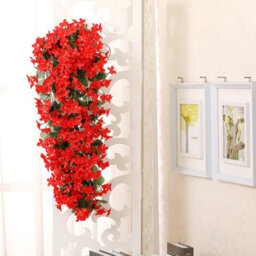 Living And Home Artificial Violets Hanging Flowers Simulation Plant Decoration - thumbnail 1