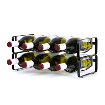 Livivo Modular Wine Rack - Matt Black - image 1