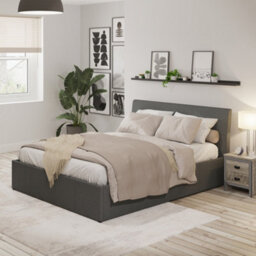 Gfw Ascot 135Cm Ottoman Double Grey