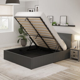 Gfw Ascot 135Cm Ottoman Double Grey - thumbnail 2
