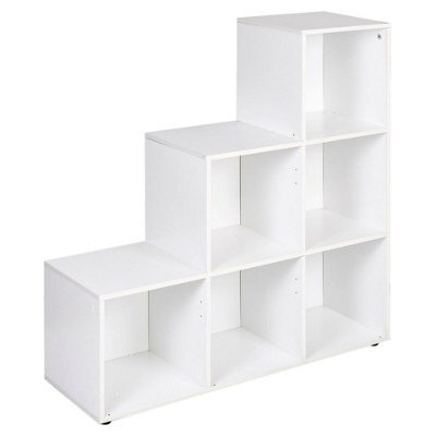Urbn-Living Urbnliving - 6-Cube Step Shelving Unit - image 1