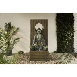 Buttercup Farm Halo Buddha Water Feature - L56 X W69 X H152 Cm - thumbnail 1