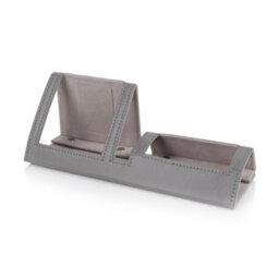 Vitinni Desk Organiser Set And File Storage - Leather Mouse Mat, Magazine File Caddy, Pen Holder, Paper Tray, Phone Holder And Bus - thumbnail 9