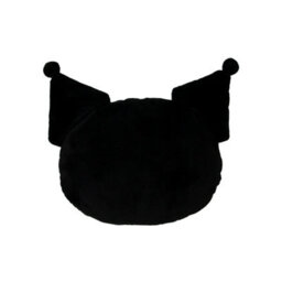 Character World Kuromi Shaped Cushion Black Sanrio Pillow Plush For Bedroom Sofa 33 X 40Cm - thumbnail 8