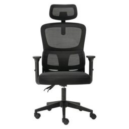 Levede Office Computer Chair Mesh Ergonomic Lumbar Swivel  Armrest Headrest - thumbnail 3