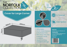 Norfolk Leisure Large Corner Cover  L265Cm X W195Cm X H70Cm - thumbnail 2