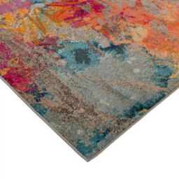 Cloud Galactic Abstract Geometric Modern Cotton Backing Rug For Living Room Bedroom And Dining Room-200Cm X 300Cm - thumbnail 3