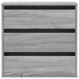 Walplus Corner Chest Of Drawers Grey Sonoma 60X41X58 Cm Engineered Wood - thumbnail 4