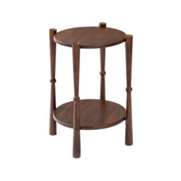 MH London Olive Side Table Solid Wood Bedside Table For Living Room And Bedroom - thumbnail 2