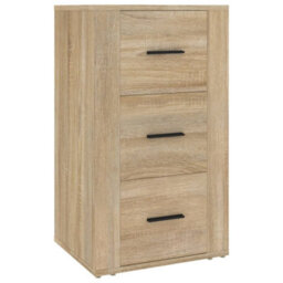 Vidaxl Sideboard Sonoma Oak 40X33X70 Cm Engineered Wood - thumbnail 1