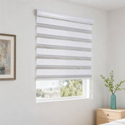 Garden Sanctuary Day And Night Zebra Roller Shade Blind For Windows 90 X 150Cm - thumbnail 2