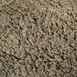 Allure Bath Fashions Corner Shower Mat 100% Cotton - Mocha - thumbnail 3