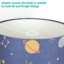 Stickerscape Multicoloured Space Lampshade Ceiling Light Bedroom Nursery Children - thumbnail 6