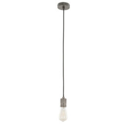 Luminosa Lighting Luminosa Modern Hanging Pendant Lamp Holders Black 1 Light , E27 - thumbnail 2