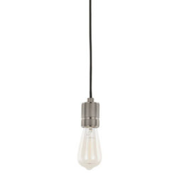 Luminosa Lighting Luminosa Modern Hanging Pendant Lamp Holders Black 1 Light , E27 - thumbnail 1