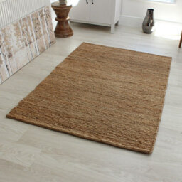 Jute Natural Plain Handmade Modern Easy To Clean Bedroom Dining Room, Living Room Rug -120Cm X 170Cm - thumbnail 6